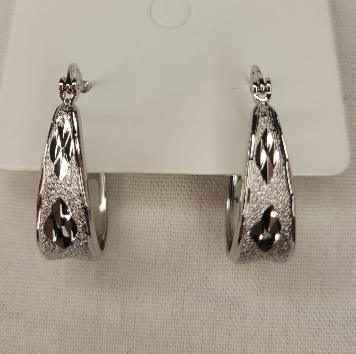 Silver Tear Drop